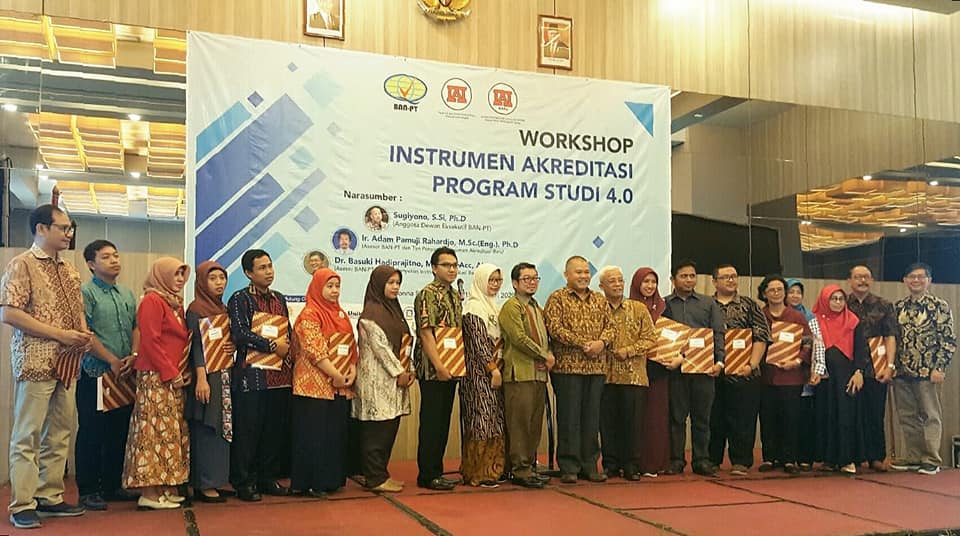 Prodi Pendidikan IPA mengikuti Workshop Instrumen Akreditasi Program Studi 4.0